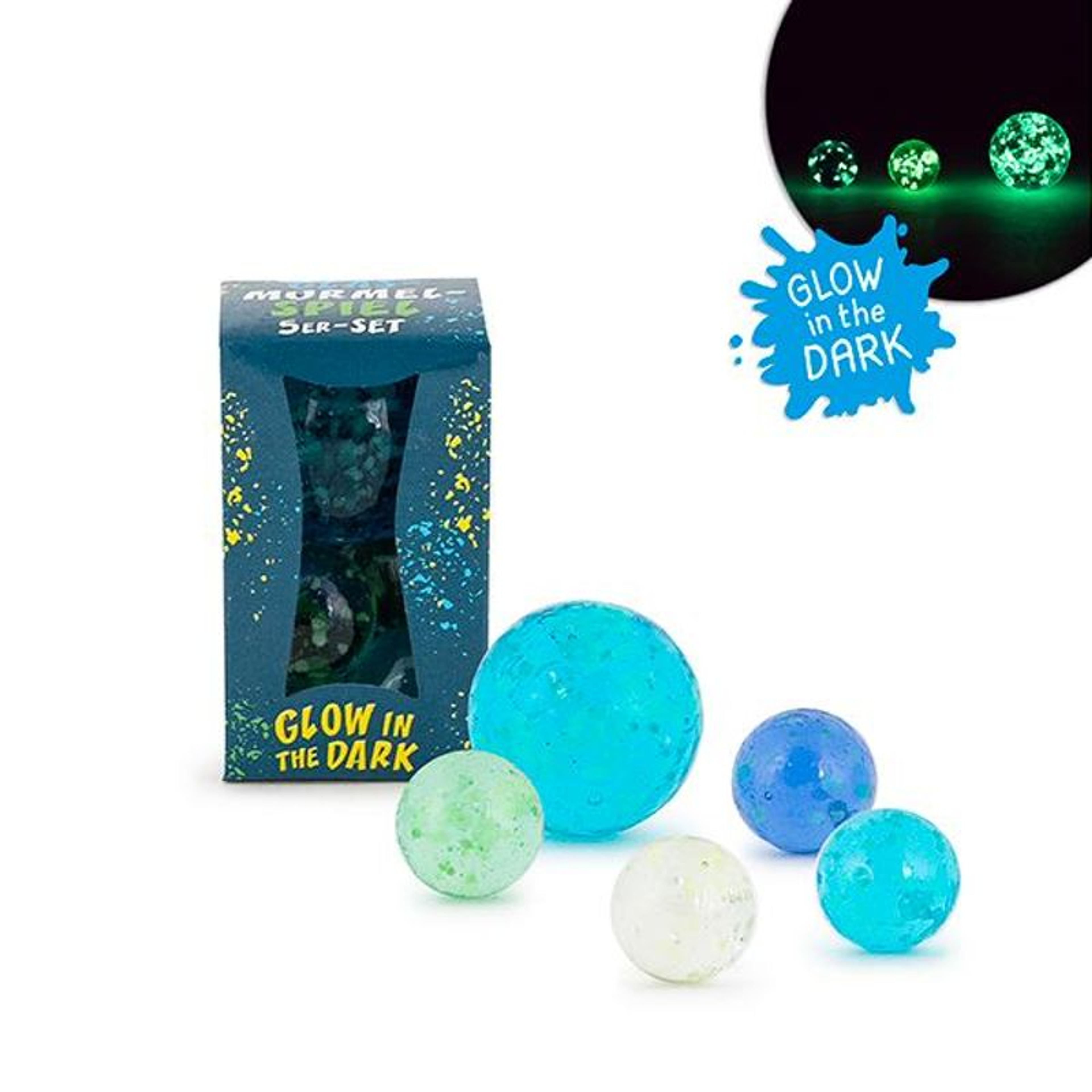 Stakleni mramor svjetleći