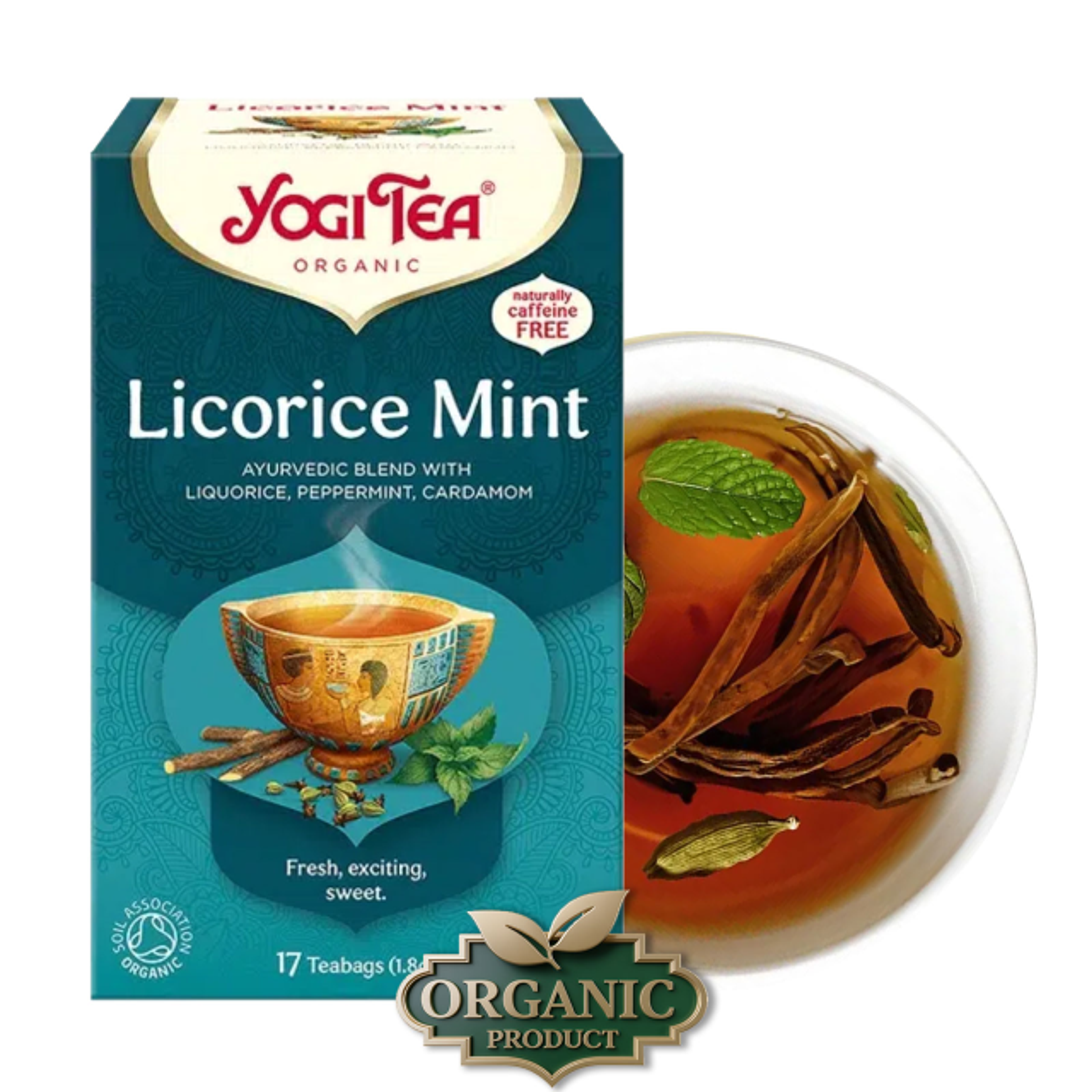 Yogi Tea "Licorice Mint" (Organski)