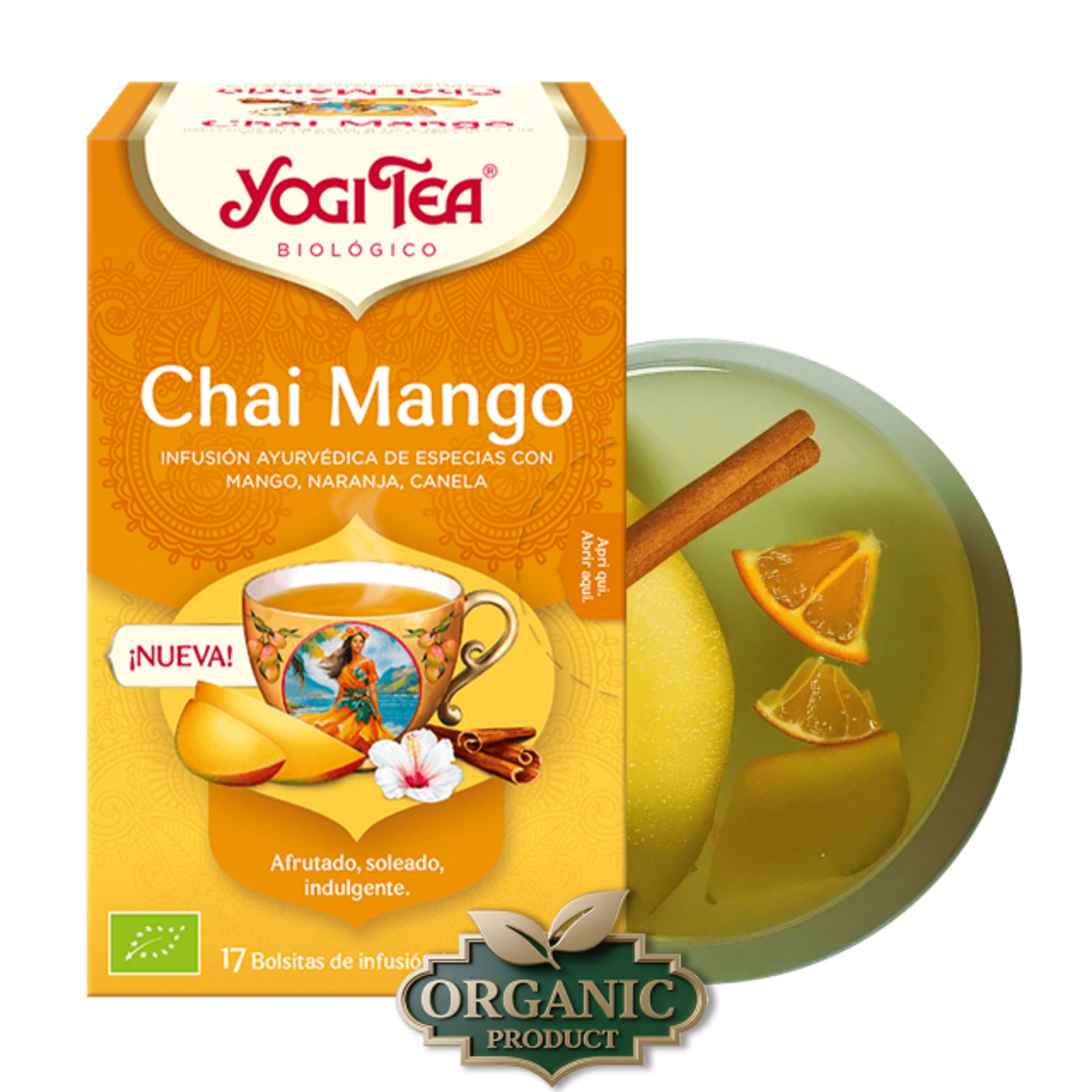 Yogi Tea "Mango Chai" (Organski)