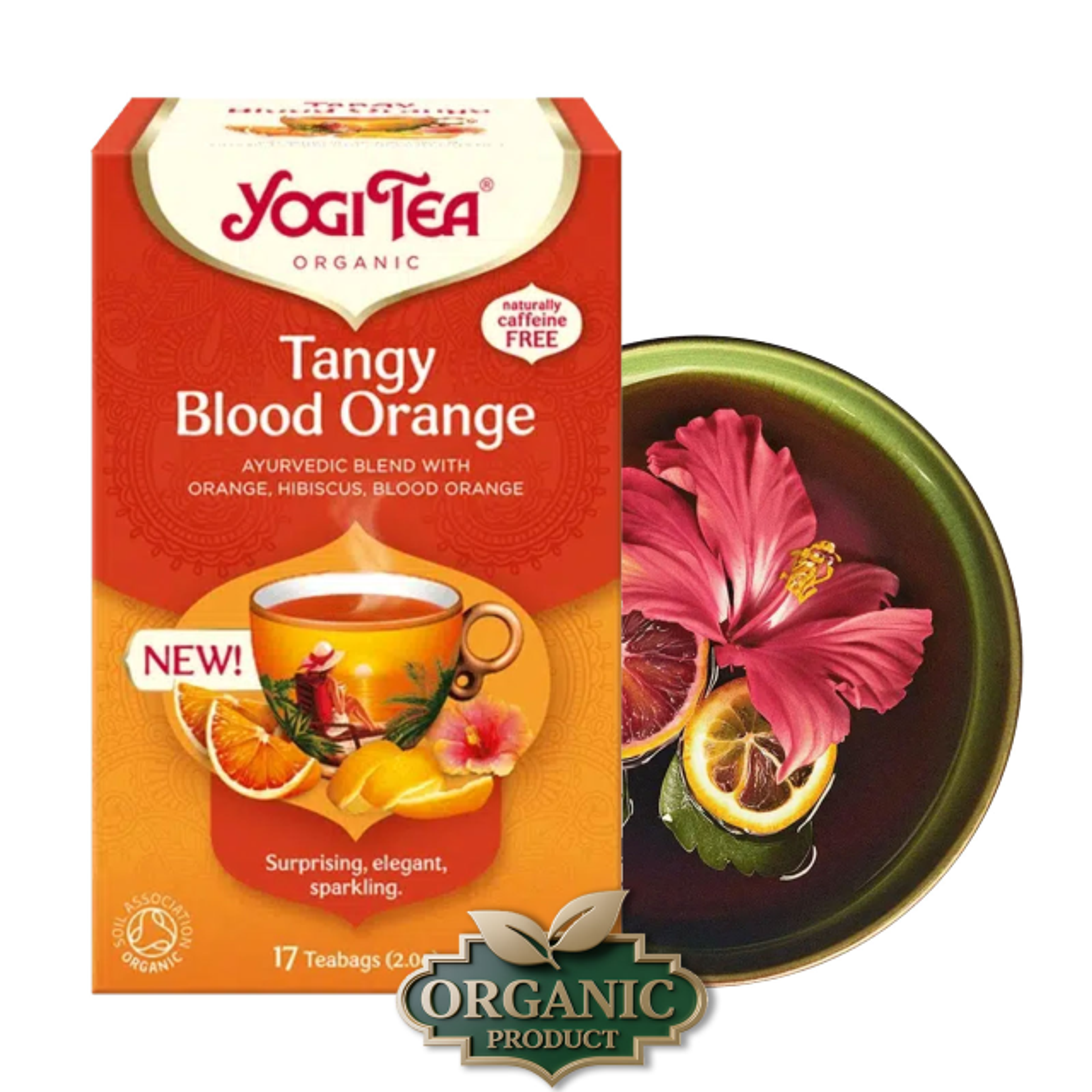 Yogi Tea "Tangy Blood Orange" (Organski)